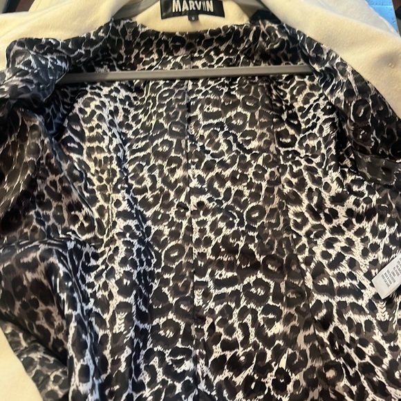 Marvin Richards women’s Wool coat. Off white with buttons , size small - Picture 13 of 15